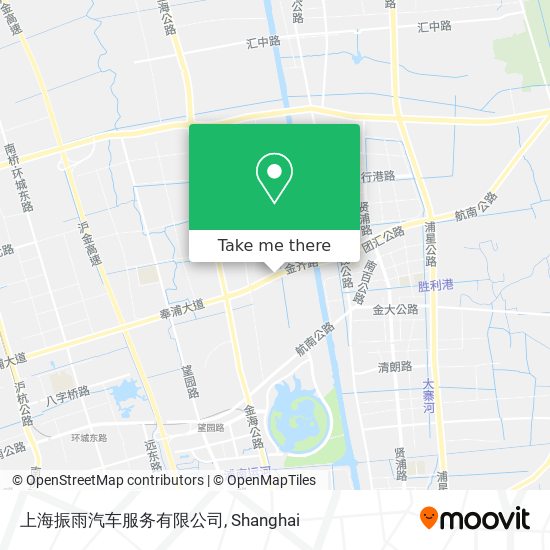上海振雨汽车服务有限公司 map