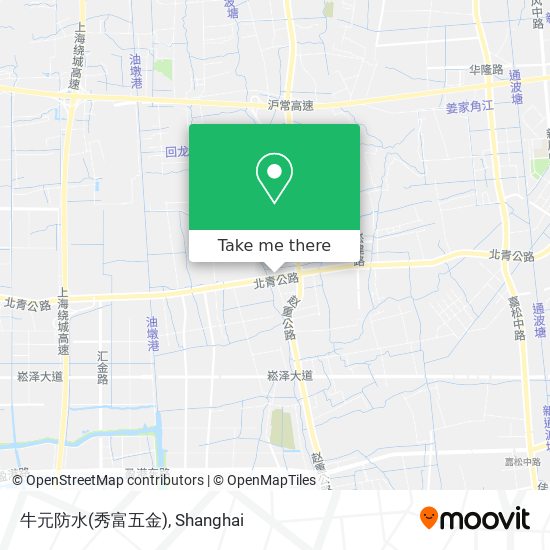 牛元防水(秀富五金) map