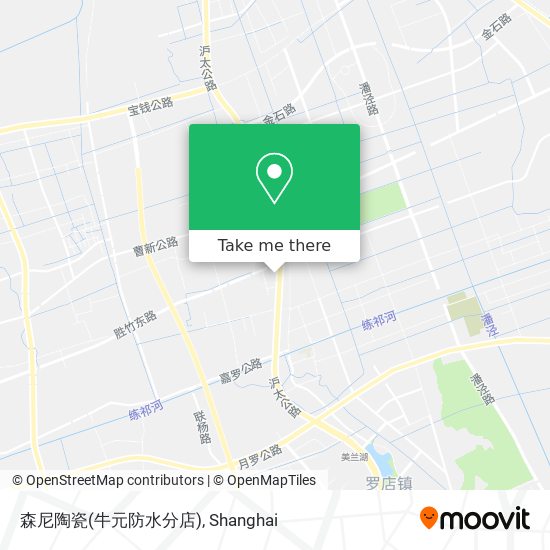 森尼陶瓷(牛元防水分店) map