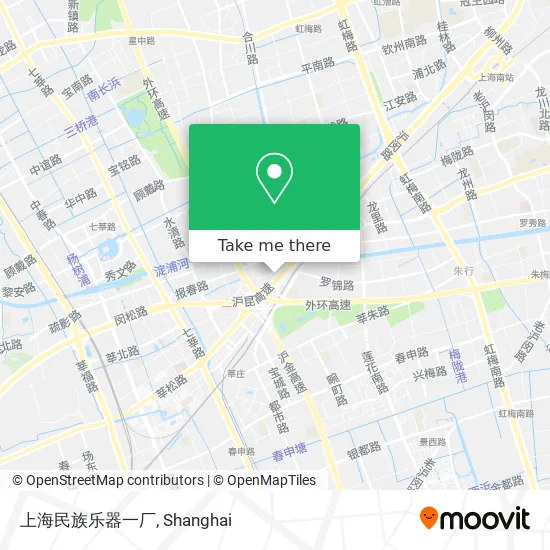 上海民族乐器一厂 map