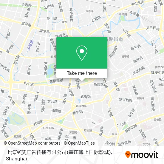 上海富艾广告传播有限公司(莘庄海上国际影城) map