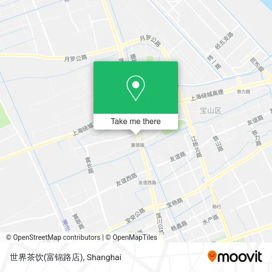 世界茶饮(富锦路店) map