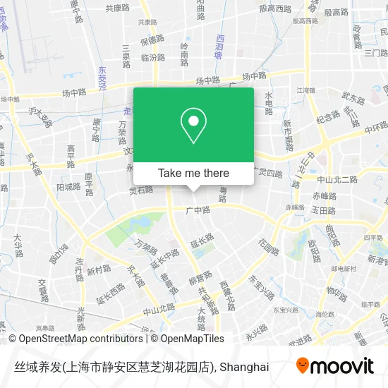 丝域养发(上海市静安区慧芝湖花园店) map