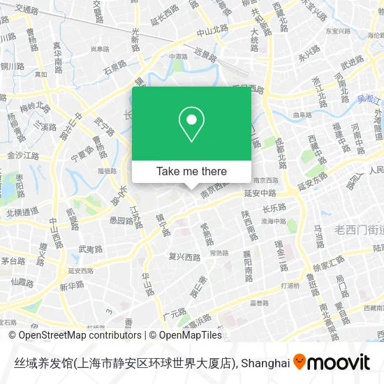 丝域养发馆(上海市静安区环球世界大厦店) map