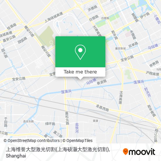 上海维誉大型激光切割(上海硕灏大型激光切割) map