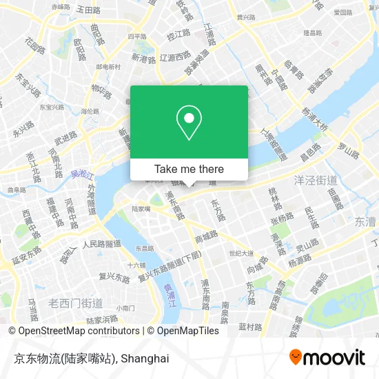 京东物流(陆家嘴站) map