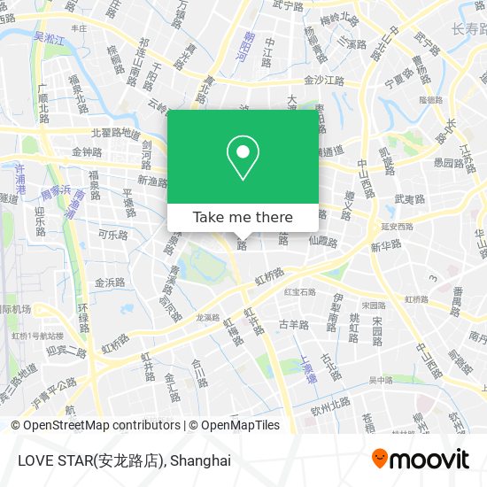 LOVE STAR(安龙路店) map