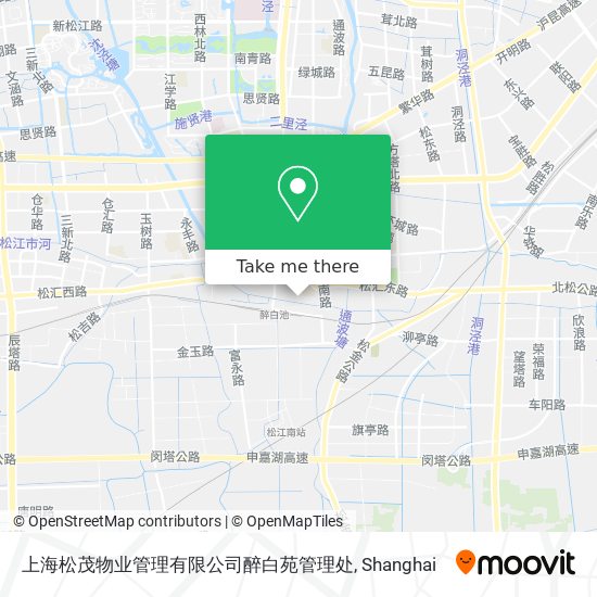 上海松茂物业管理有限公司醉白苑管理处 map