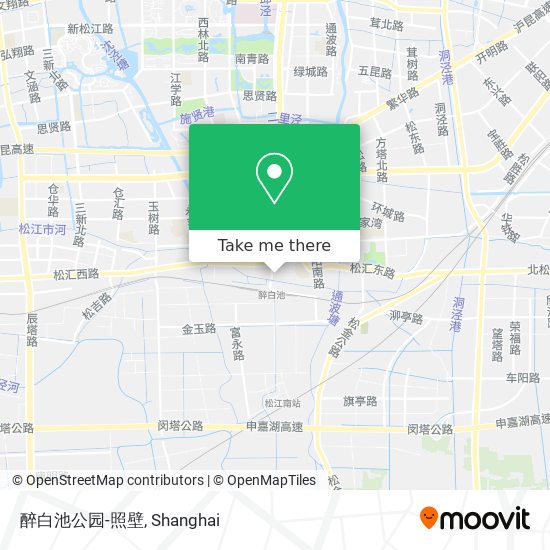醉白池公园-照壁 map
