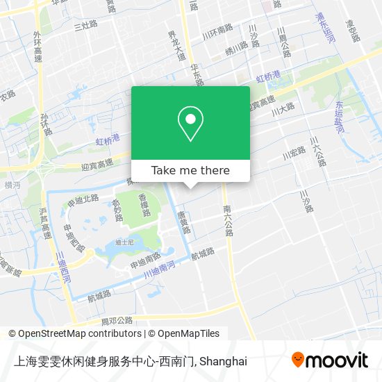 上海雯雯休闲健身服务中心-西南门 map
