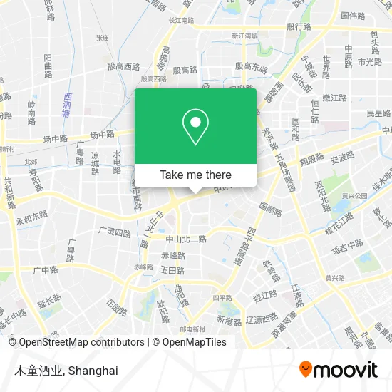 木童酒业 map