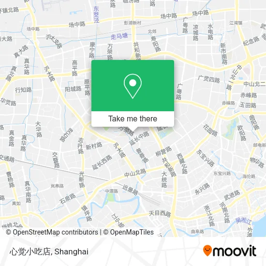 心觉小吃店 map