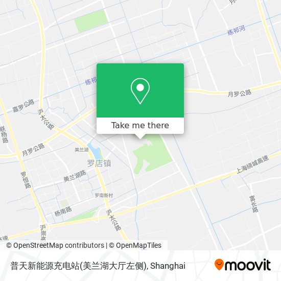普天新能源充电站(美兰湖大厅左侧) map