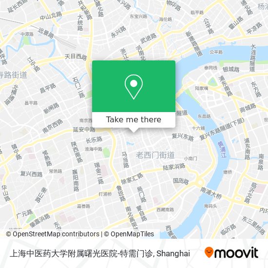 上海中医药大学附属曙光医院-特需门诊 map