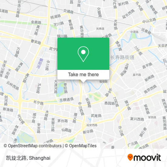 凯旋北路 map