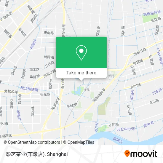 影茗茶业(车墩店) map