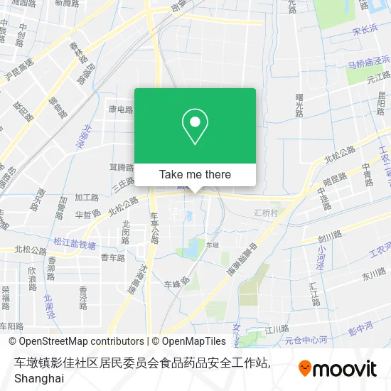 车墩镇影佳社区居民委员会食品药品安全工作站 map