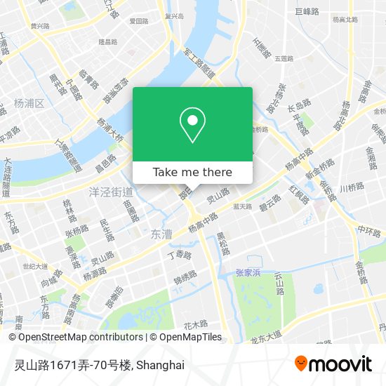 灵山路1671弄-70号楼 map