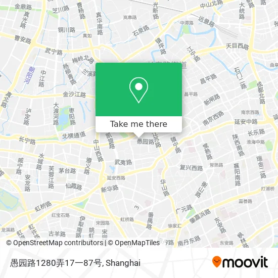 愚园路1280弄17一87号 map