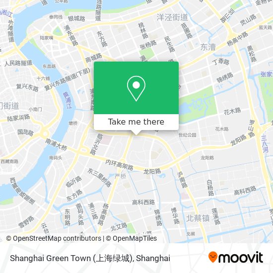 Shanghai Green Town (上海绿城) map