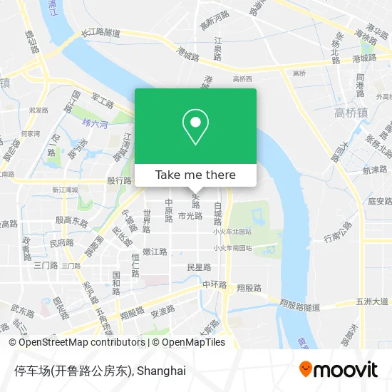 停车场(开鲁路公房东) map