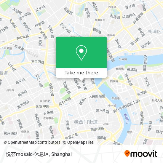 悦荟mosaic-休息区 map