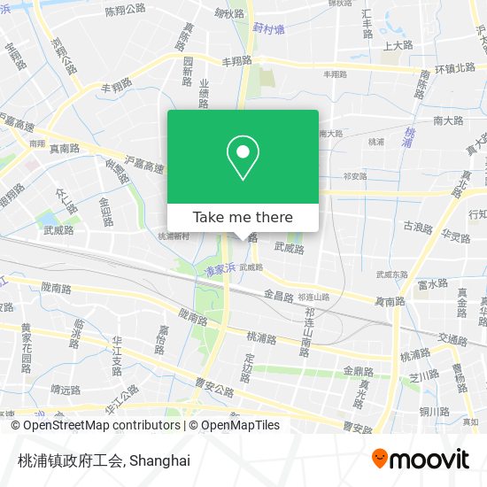 桃浦镇政府工会 map