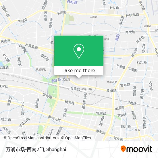 万润市场-西南2门 map