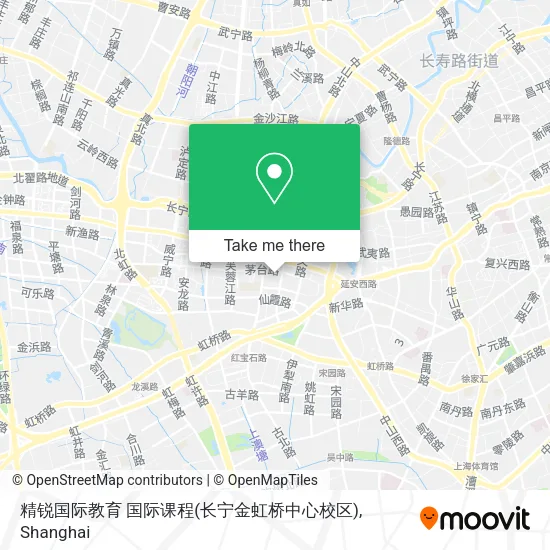 精锐国际教育 国际课程(长宁金虹桥中心校区) map
