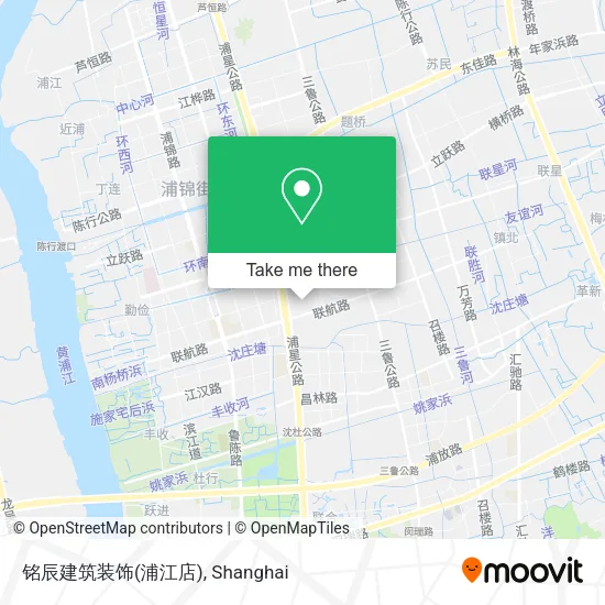 铭辰建筑装饰(浦江店) map