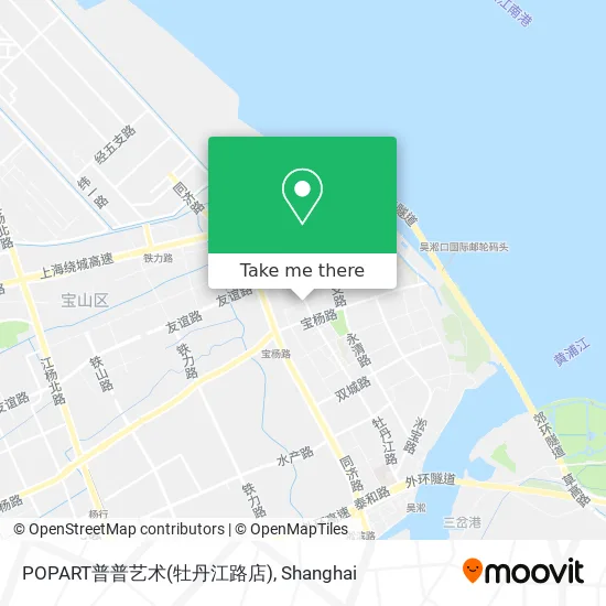 POPART普普艺术(牡丹江路店) map