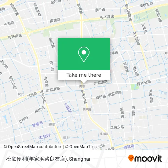 松鼠便利(年家浜路良友店) map