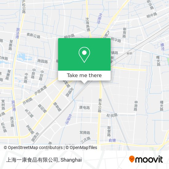 上海一康食品有限公司 map