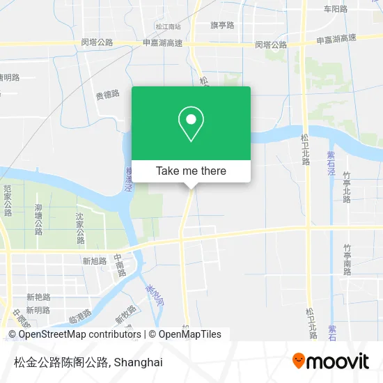 松金公路陈阁公路 map