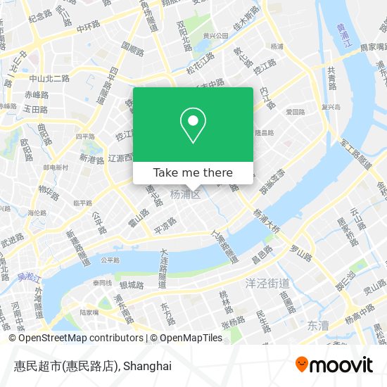 惠民超市(惠民路店) map
