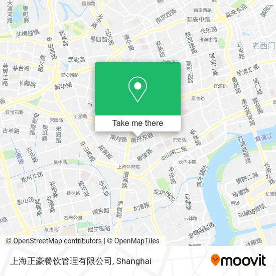 上海正豪餐饮管理有限公司 map