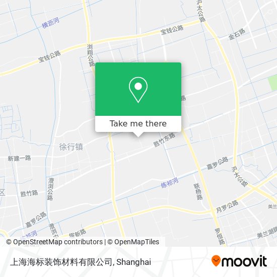 上海海标装饰材料有限公司 map