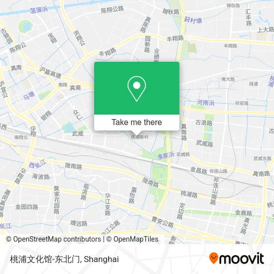 桃浦文化馆-东北门 map