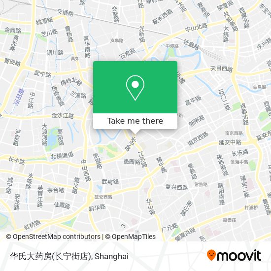 华氏大药房(长宁街店) map