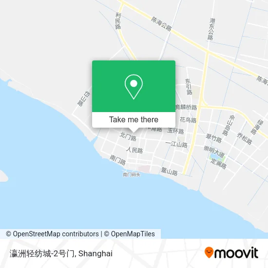 瀛洲轻纺城-2号门 map