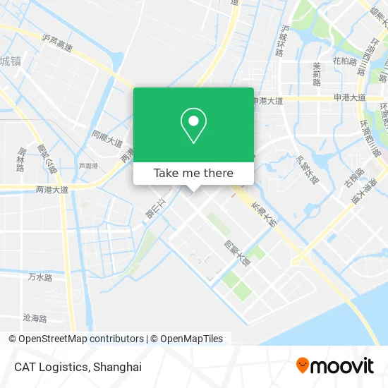 CAT Logistics map