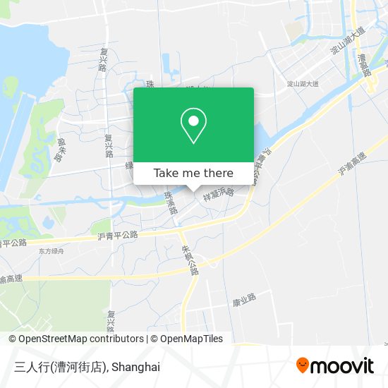 三人行(漕河街店) map