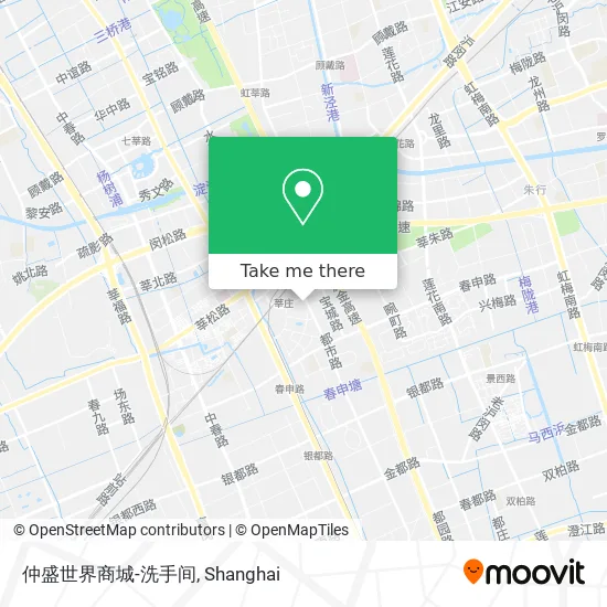 仲盛世界商城-洗手间 map