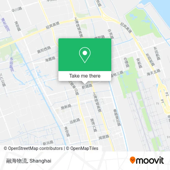 融海物流 map