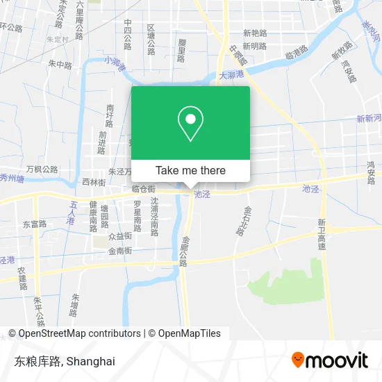 东粮库路 map