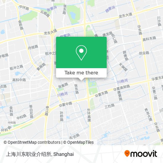 上海川东职业介绍所 map