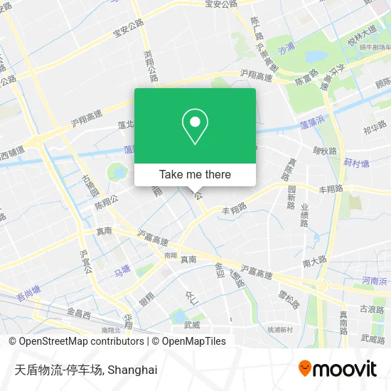 天盾物流-停车场 map