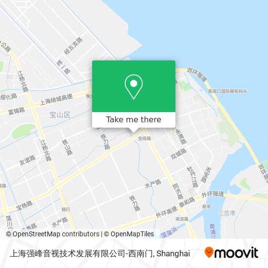 上海强峰音视技术发展有限公司-西南门 map