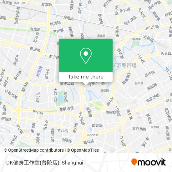 DK健身工作室(普陀店) map