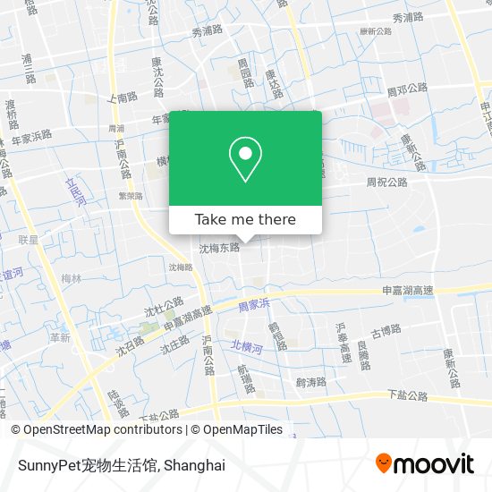 SunnyPet宠物生活馆 map